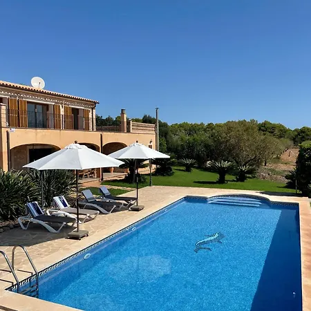 With 50m2 Pool Close To Golf Vall Dor And Portocolom * S'Horta